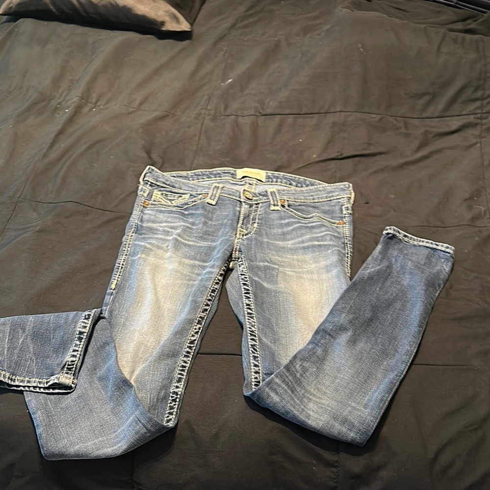 Big Star Light Blue Women's Skinny Jeans